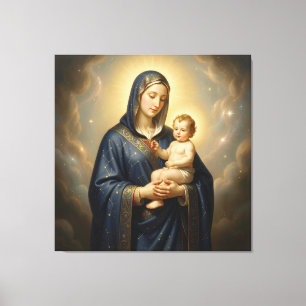 Holy Mother of God – Divine Love & Protection´5 Leinwanddruck