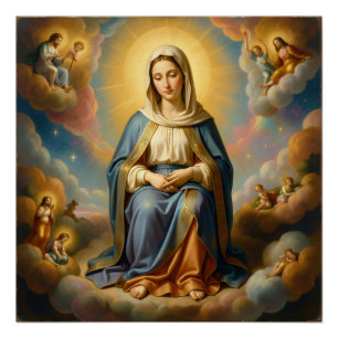 Holy Mother of God – Divine Love & Protection´7 Poster