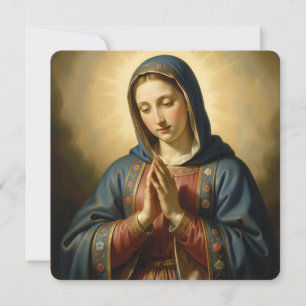 Holy Mother of God – Divine Love & Protection Feiertagskarte