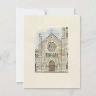 Holy Name Cathedral Card Ankündigung