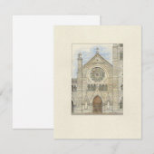 Holy Name Kathedrale Karte (Vorne/Hinten)
