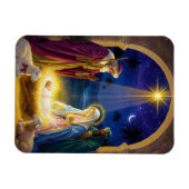 Holy Nativity Christmas Magnet (Horizontal)