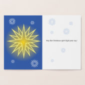 Holy Night Foil Card Folienkarte (Innenseite)