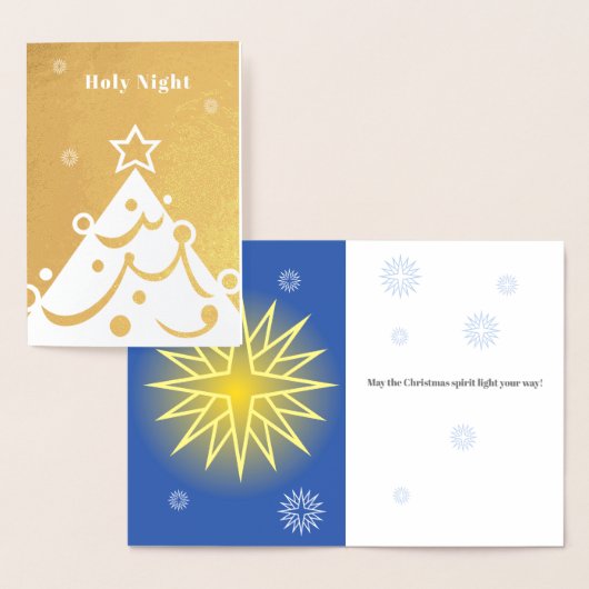 Holy Night Foil Card Folienkarte (Anzeige)