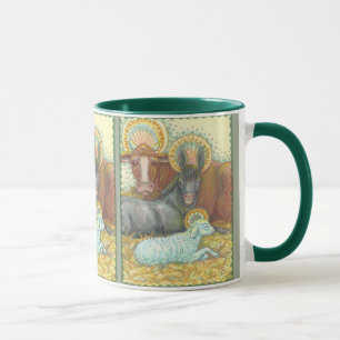 HOLY NIGHT Nativanimals in stabilen RINGER TASSE
