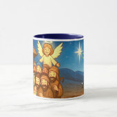 Holy Night Selfie Christmas 11 oz Coffee Mug Tasse (Zentrum)