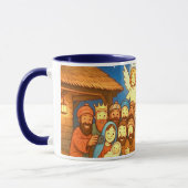 Holy Night Selfie Christmas 11 oz Coffee Mug Tasse (Links)