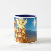 Holy Night Selfie Christmas 11 oz Coffee Mug Tasse (Zentrum)