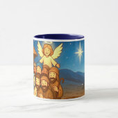 Holy Night Selfie Christmas 11 oz Coffee Mug Tasse (Zentrum)
