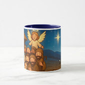 Holy Night Selfie Christmas 11 oz Coffee Mug Tasse (Zentrum)