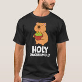 Holy Quokkamole Avocado Quokka Vegan Guacamole Quo T-Shirt (Vorderseite)