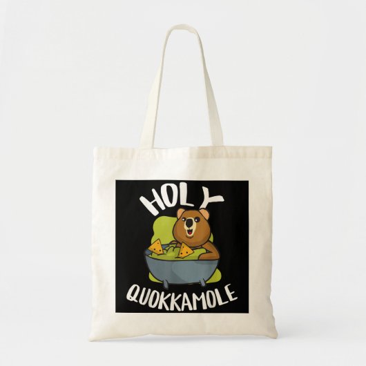 Holy Quokkamole Quokka Avocado Lover Guacamole Aus Tragetasche (Vorne)