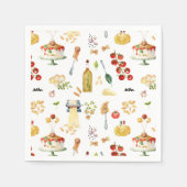 Holy Ravioli | Little Meatball Pasta Birthday Serviette (Vorderseite)