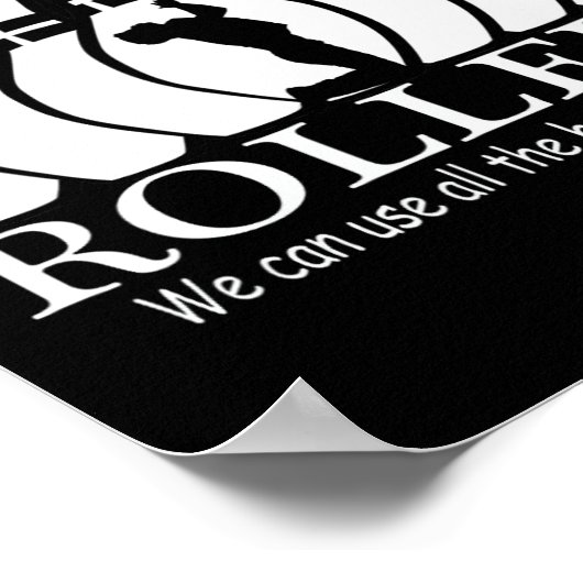 Holy Rollers Matching Bowling Team Poster (Ecke)