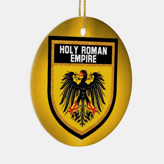 Holy Roman Empire Flag Keramikornament (Rechts)