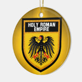 Holy Roman Empire Flag Keramikornament (Links)