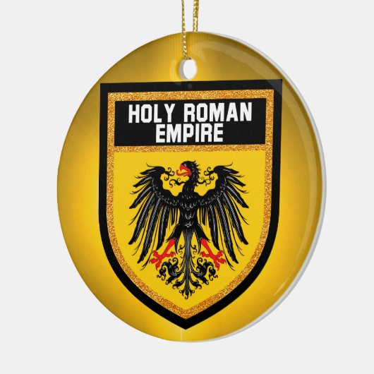 Holy Roman Empire Flag Keramikornament (Links)