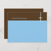 Holy Rosary danke Ihnen Karten (Vorne/Hinten)