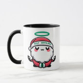 Holy Santa Roly Mug – Cute Meditating Santa Claus Tasse (Links)