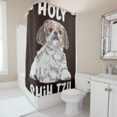 Holy Shih Tzu Cute Shih Tzu Duschvorhang (Beispiel)