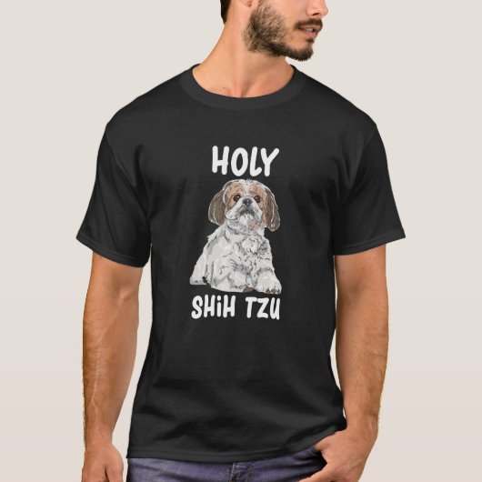 Holy Shih Tzu T-Shirt (Vorderseite)
