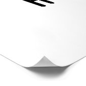 Holy Shitake Funny Mushroom Pub Poster (Ecke)