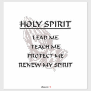 HOLY SPIRIT AUFKLEBER