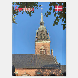 Holy Spirit church in Copenhagen, Denmark travel Magnet