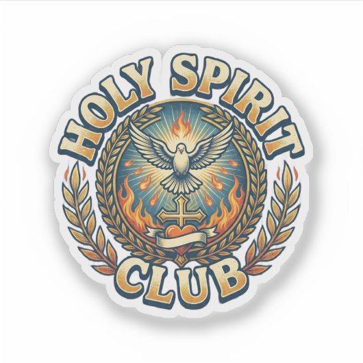 Holy Spirit Club Aufkleber (Vorderseite)
