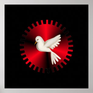 Holy Spirit Dove Poster