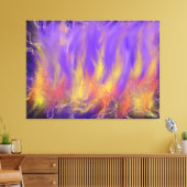 Holy Spirit Fire Christian Prophetic Abstract Art Leinwanddruck (Insitu (Wohnzimmer))