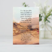 Holy Spirit Inspirational Note Card Dankeskarte (Stehend Vorderseite)
