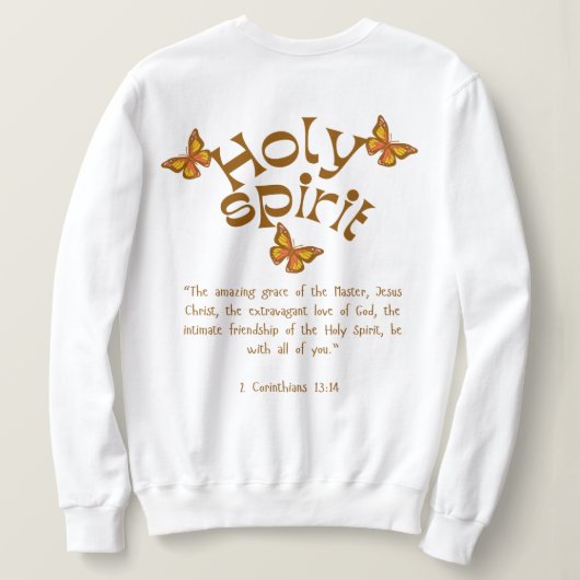 HOLY SPIRIT SWEATSHIRT (Design Rückseite)