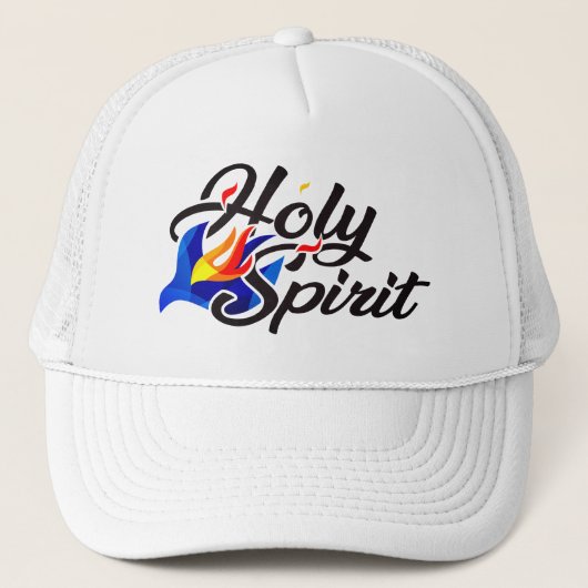 Holy Spirit Trucker Hat Truckerkappe (Vorderseite)