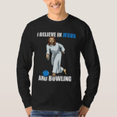 Holy Strike Bowling Jesus 1 T-Shirt (Vorderseite)