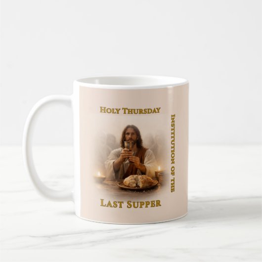 Holy Thursday Eucharist Kaffeetasse (Links)