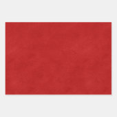 Holy und Berries, rotes Leder, grünes Set Geschenkpapier Set (Vorderseite 3)