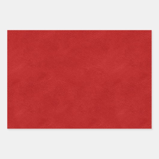 Holy und Berries, rotes Leder, grünes Set Geschenkpapier Set (Vorderseite 3)