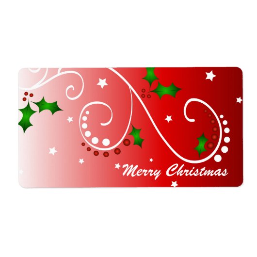 Holy und Sterne - Etikett (Vorne)