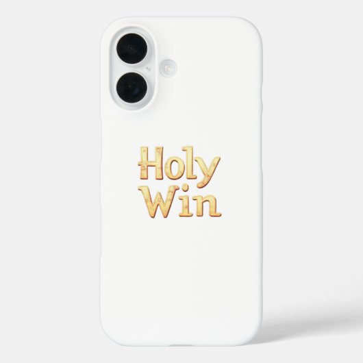 Holy Win iPhone 16 Fall Case-Mate iPhone Hülle (Rückseite)