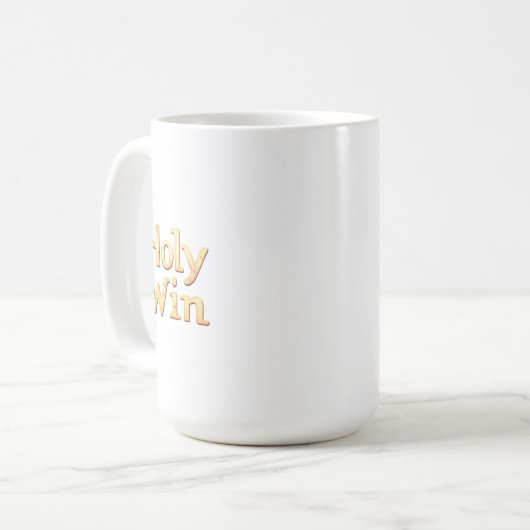 Holy Win Tasse (Vorderseite Links)