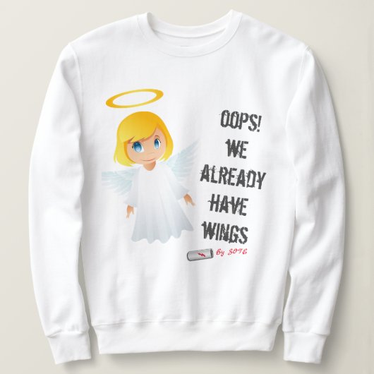 HOLY WINGS SWEATSHIRT (Design vorne)