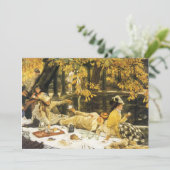 Holyday, the Picnic by James Tissot, Viktorianisch (Stehend Vorderseite)