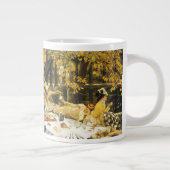 Holyday, the Picnic by James Tissot, Viktorianisch Jumbo-Tasse (Rechts)