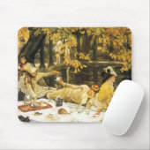 Holyday, the Picnic by James Tissot, Viktorianisch Mousepad (Mit Mouse)