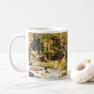 Holyday, the Picnic von James Tissot, Viktorianisc Kaffeetasse