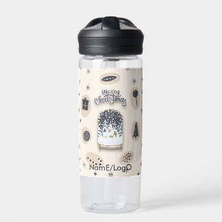 holydays_2_a helle Weihnachten_2 Trinkflasche