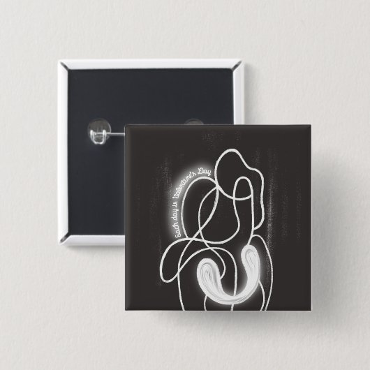Holydays_4_sweet valentine button (Vorne & Hinten)