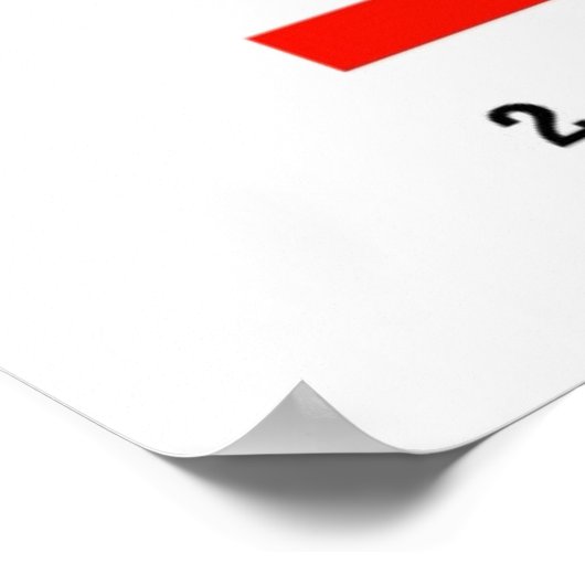 Holyghost Eye Chart Poster (Ecke)