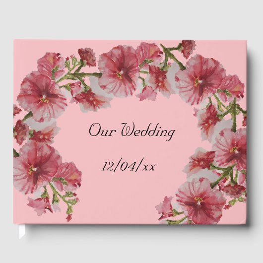 Holyhock Frame Gästebuch (Vorderseite)